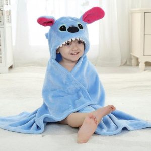 cape bain bébé flanelle