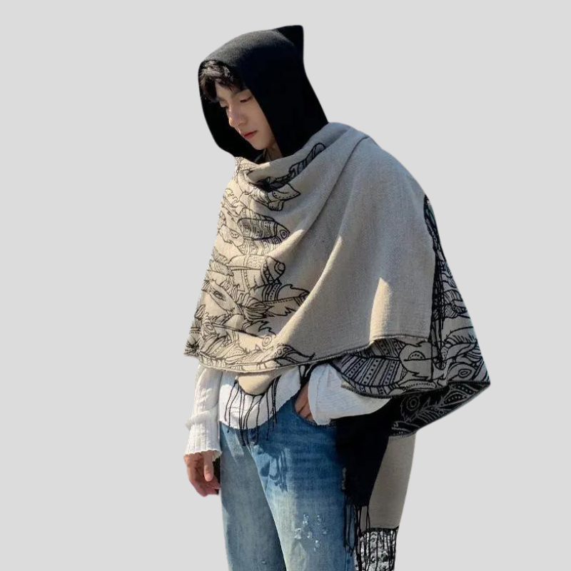 tenue moderne capuche homme