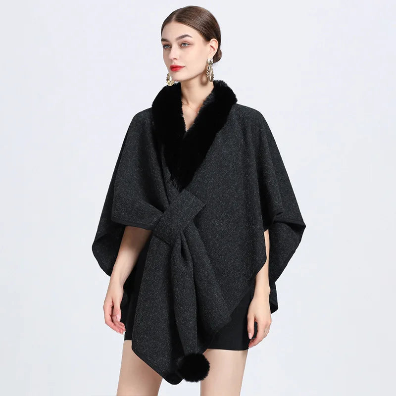 tenue glamour avec cape