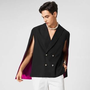 Cape Homme Élégance élégante