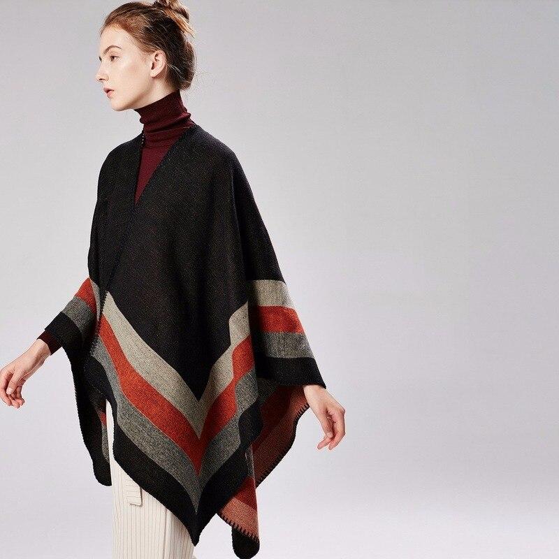Poncho tendance femme