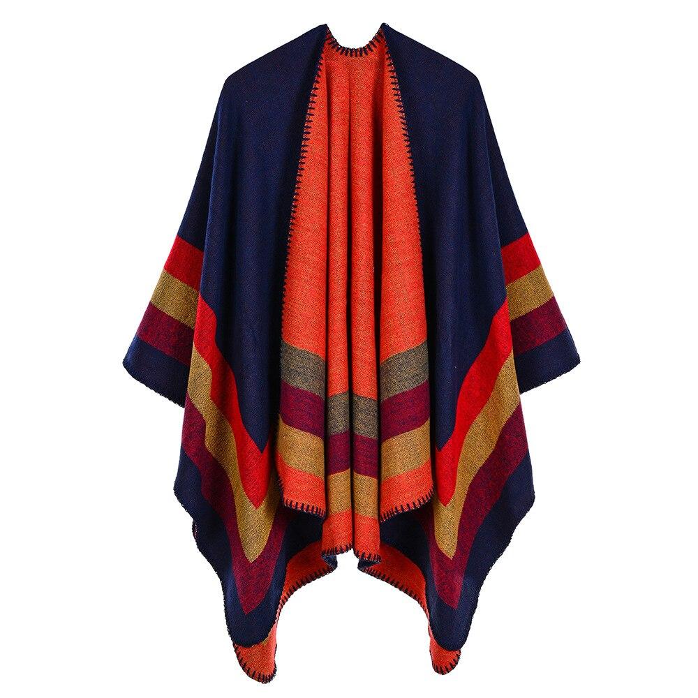 Poncho chic et chaud