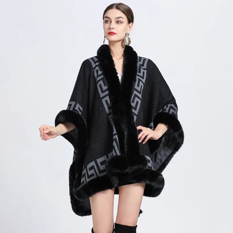 cape pour femme hiver