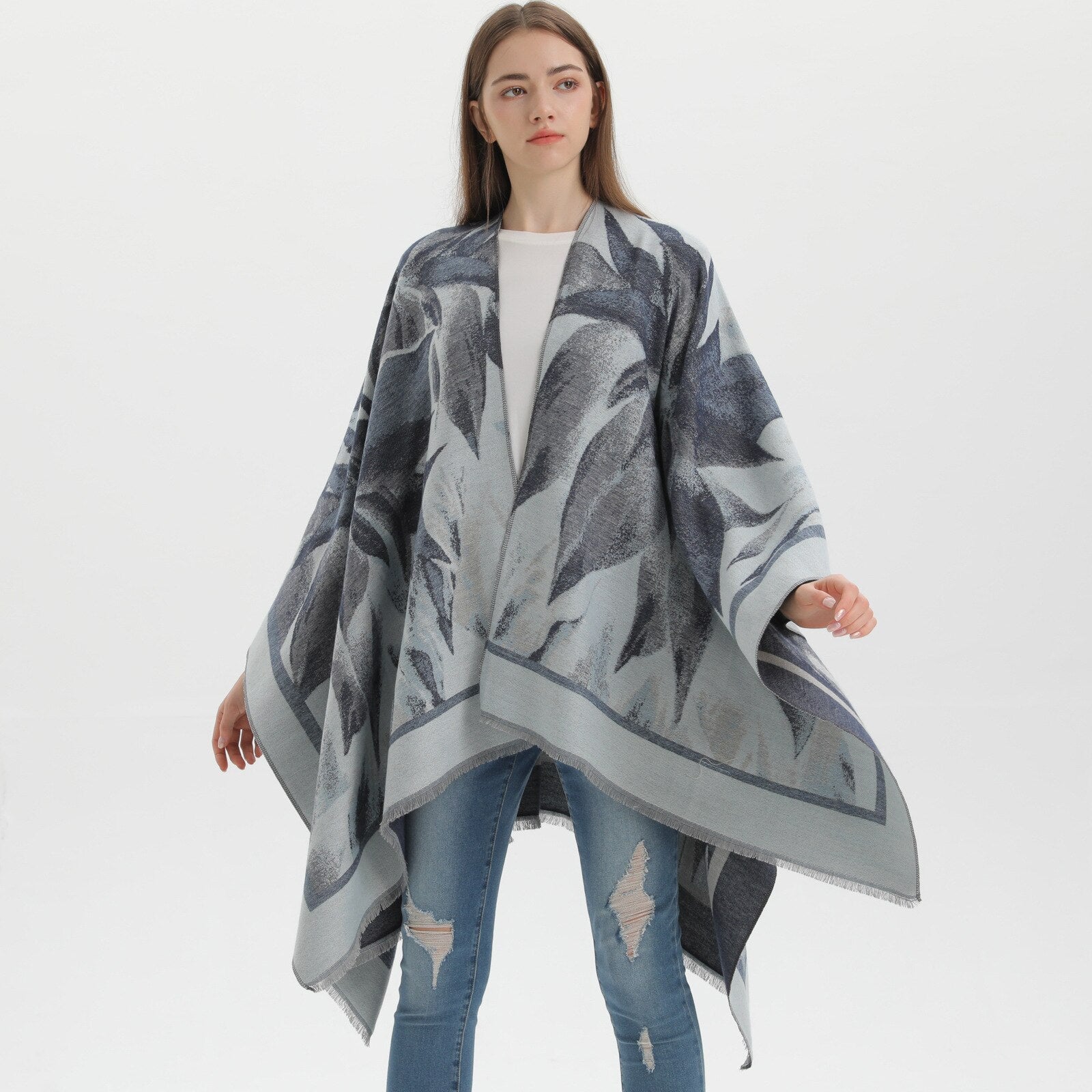 poncho élégant pour femme
