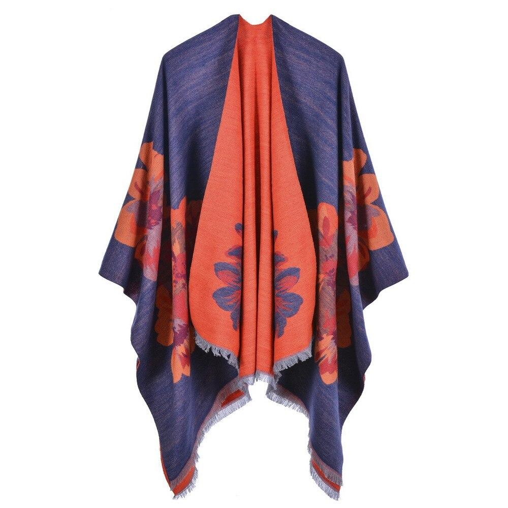 foulard poncho automne