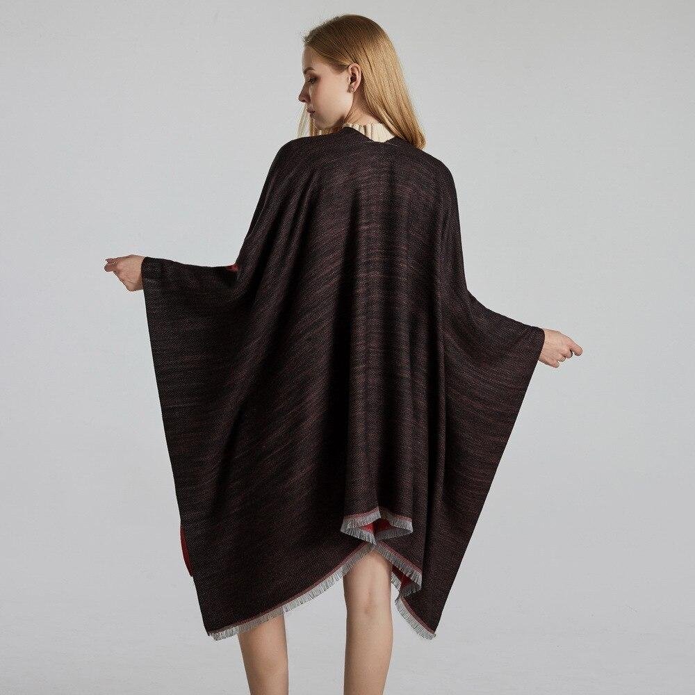 poncho femme en coton