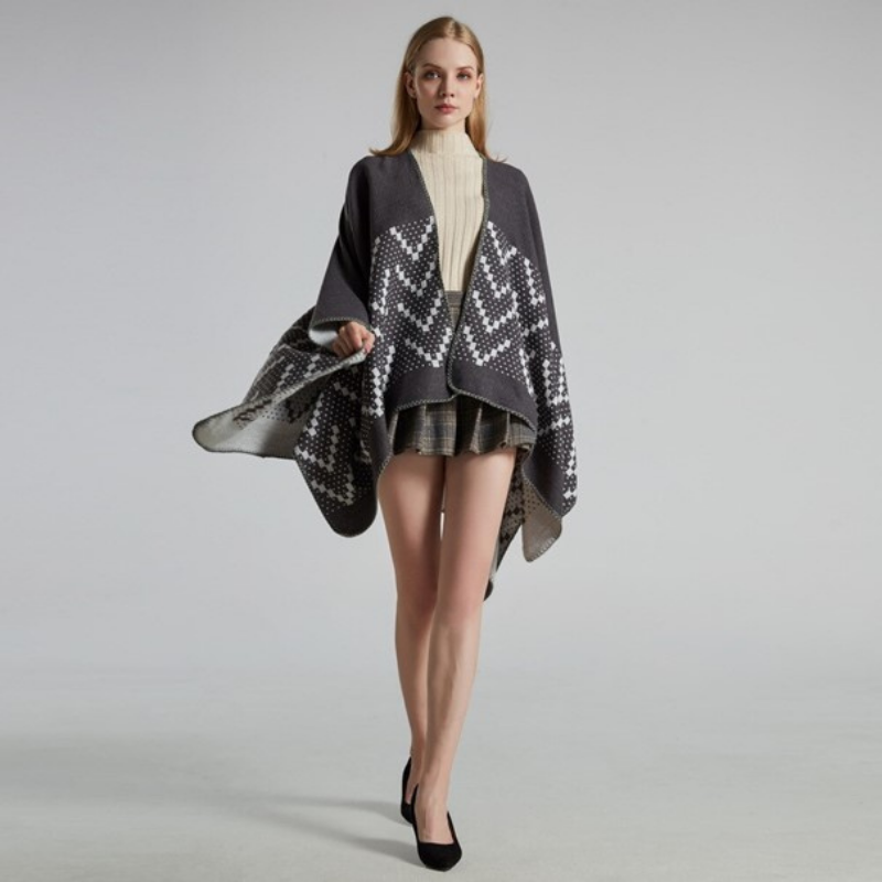 Vêtement poncho femme
