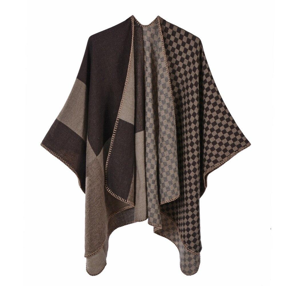 Élégance style poncho femme