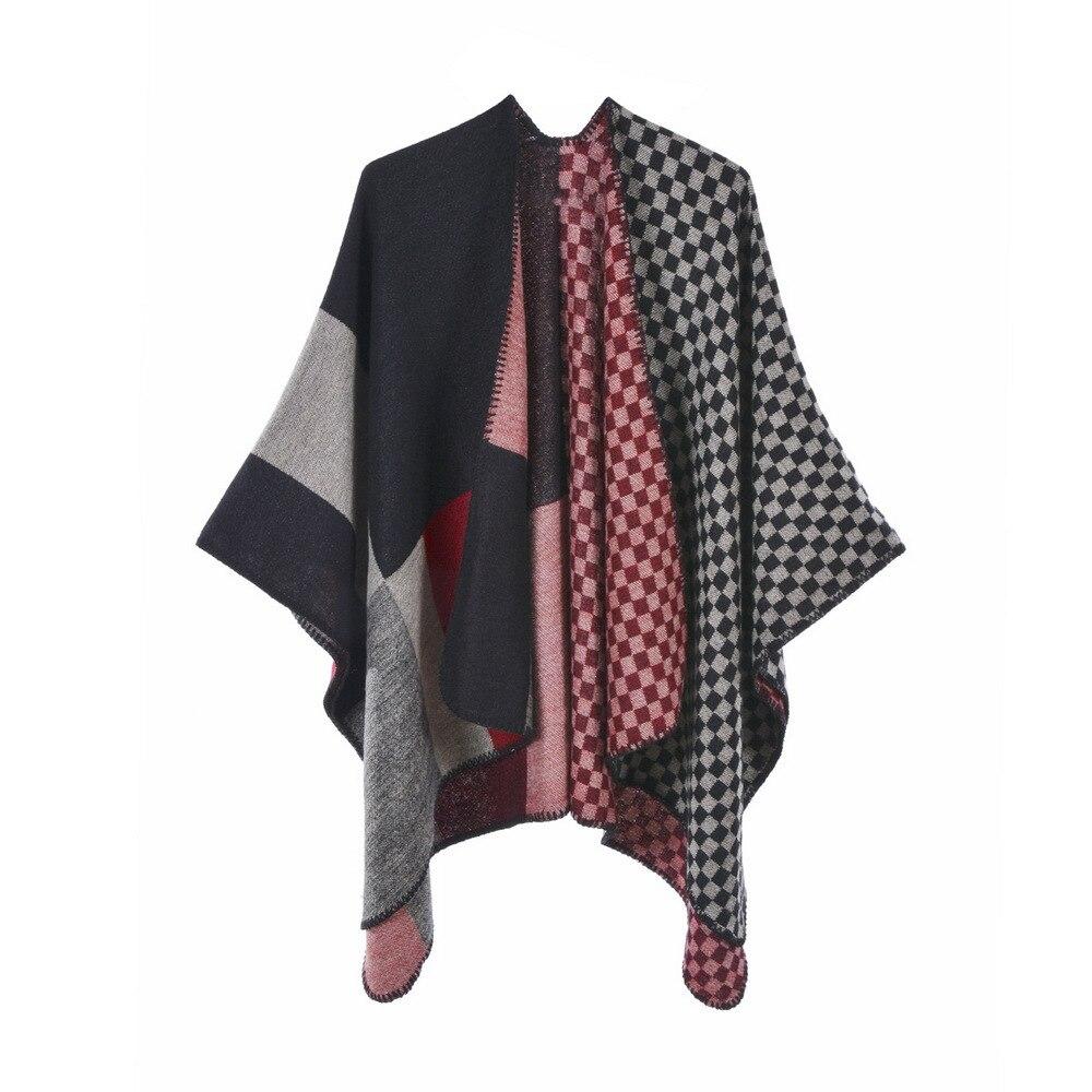 Poncho féminin confortable