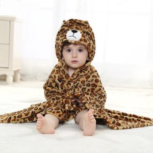 grande cape de bain bébé