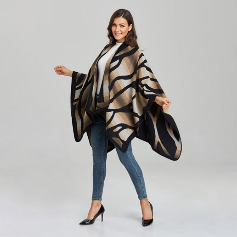 poncho automne hiver