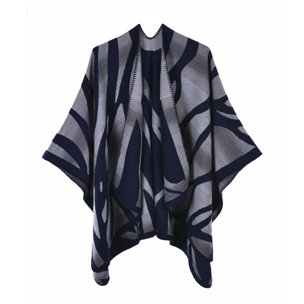 tenue élégante avec poncho