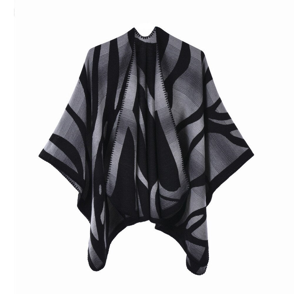 poncho confortable pour dames