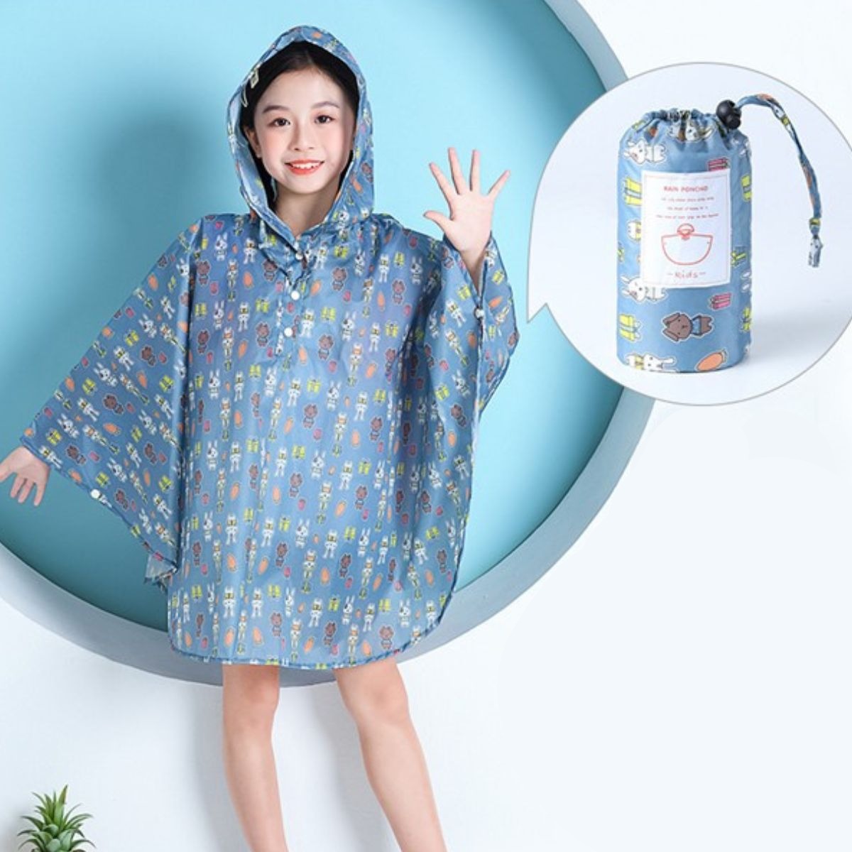 k way enfant imperméable et stylé