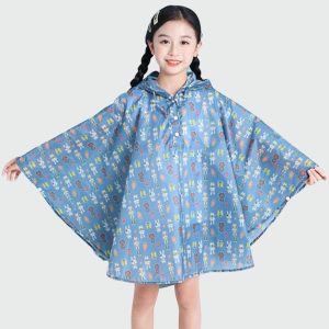 poncho pour enfant résistant à la pluie