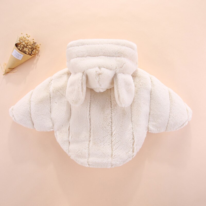 poncho coton bébé
