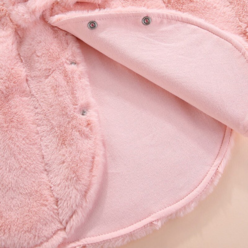 manteau chaud poncho bébé