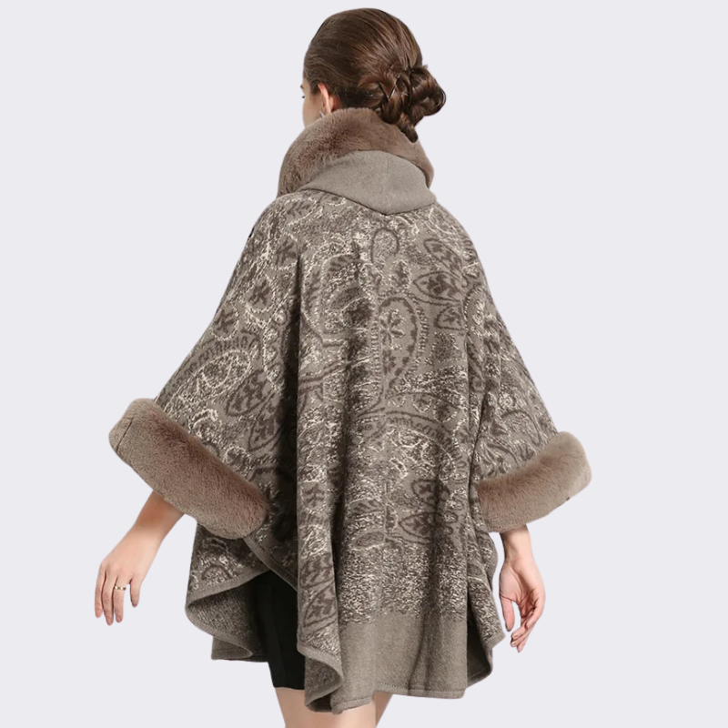 manteau poncho chic