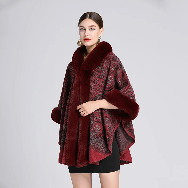 style poncho femme
