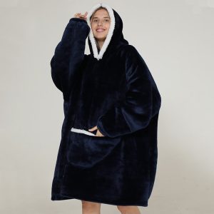 Plaid Poncho Adulte