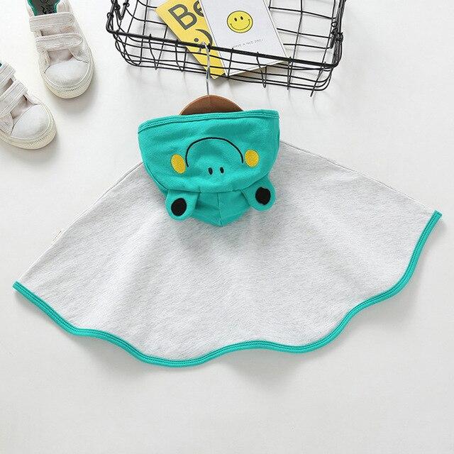poncho bébé coloré