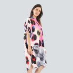 poncho bain chat confortable