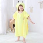 poncho bain abeille enfant