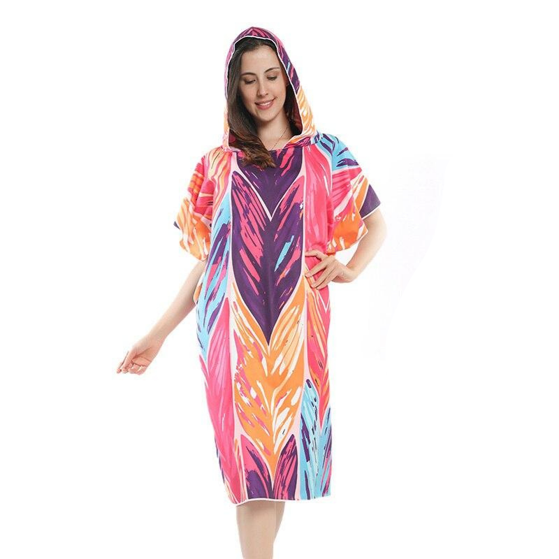 Poncho élégant pour la plage