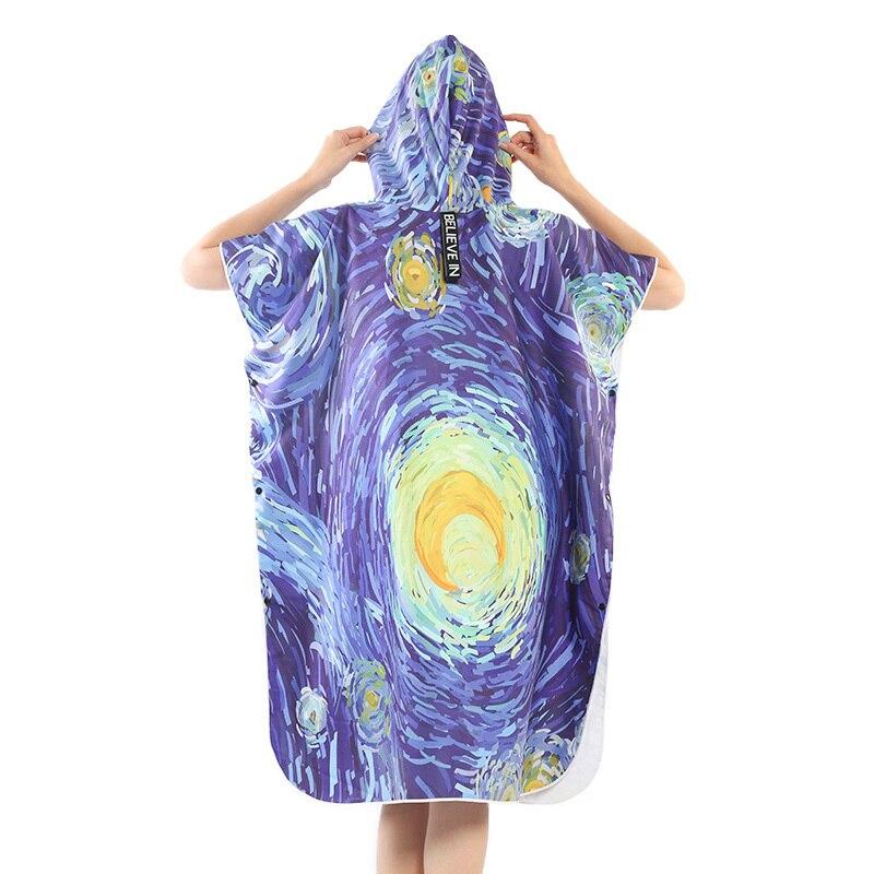 Poncho artistique Van Gogh
