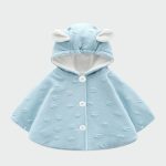 Poncho Bébé Hiver élégant