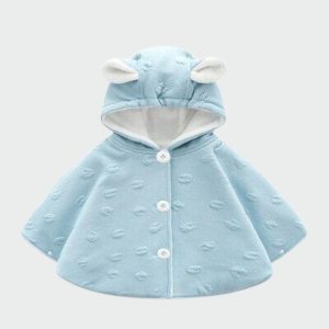 Poncho Bébé Hiver élégant