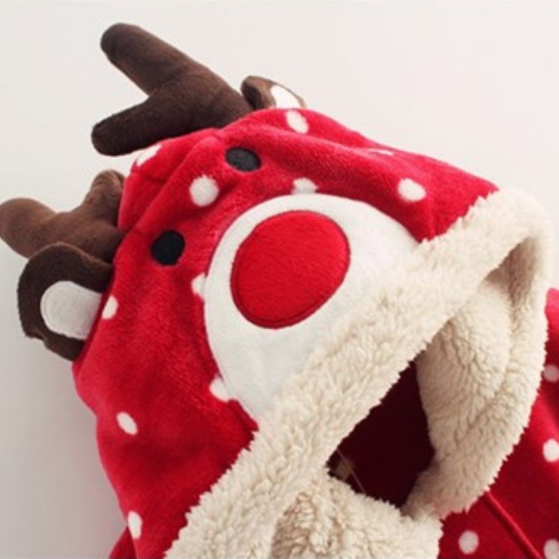 Chaleur Poncho Bébé Noël
