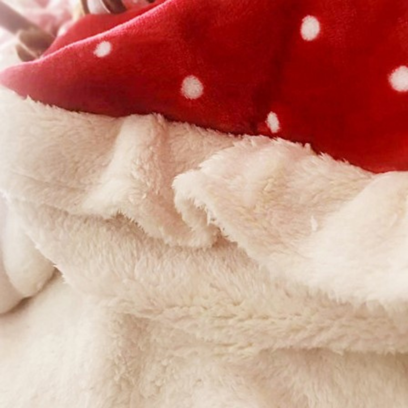 Capuche Poncho Bébé Noël