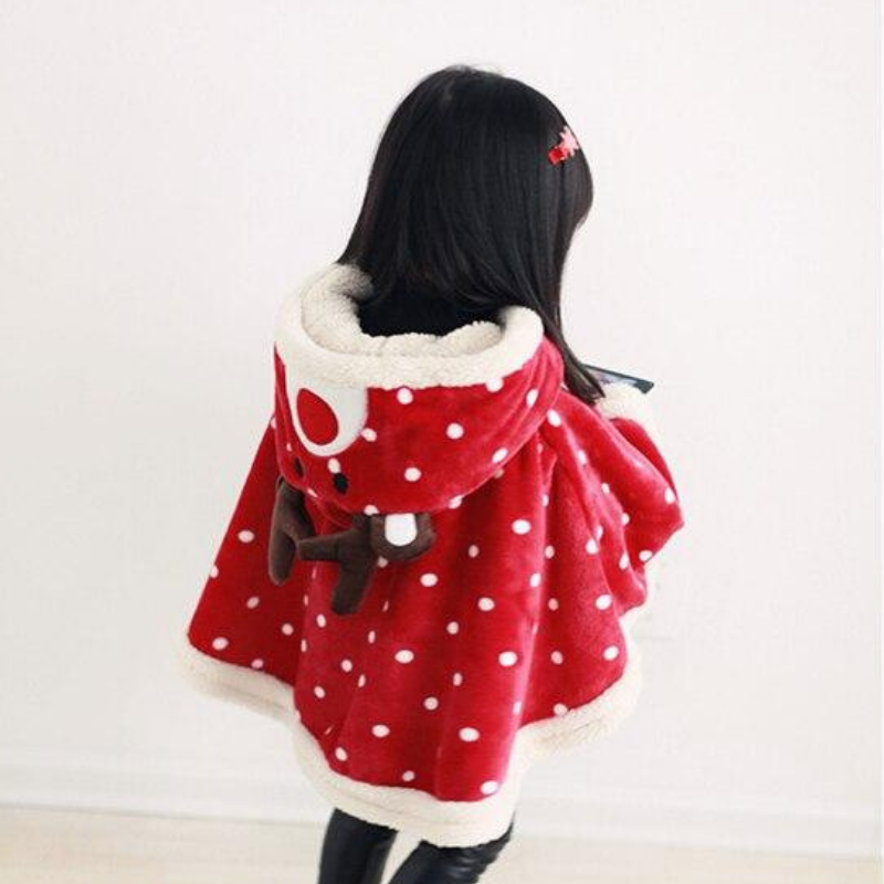Style festif Poncho Bébé Noël