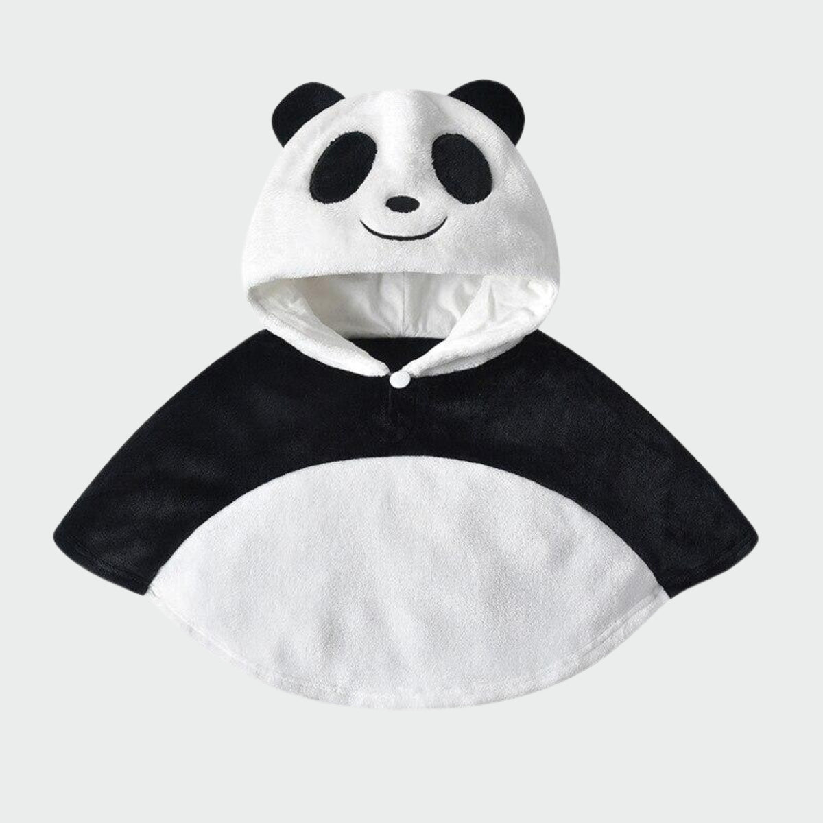 poncho bébé motif panda