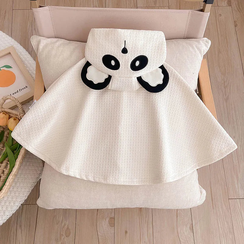 poncho coton bébé