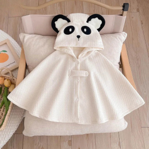 poncho bébé panda mignon
