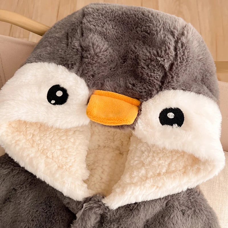Poncho ludique bébé
