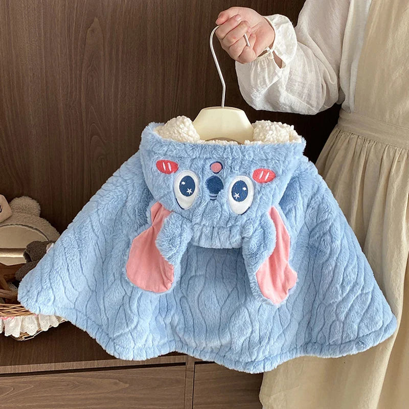 Poncho enfant Stitch