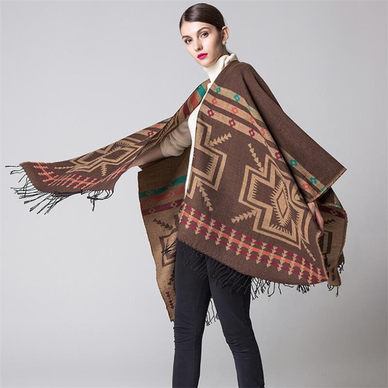 motifs du Poncho Bohème