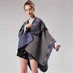 Poncho Boho élégant