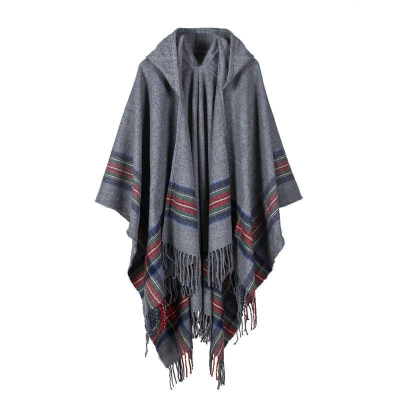 poncho automne femme