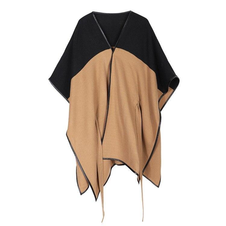 poncho féminin moderne