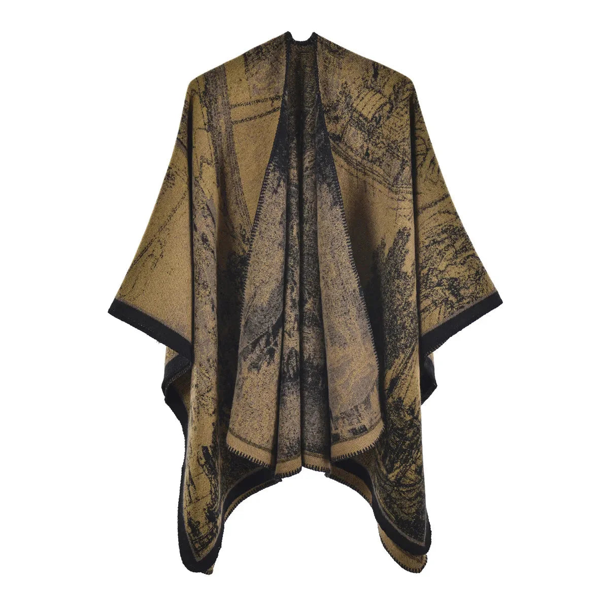 Poncho de ville chic