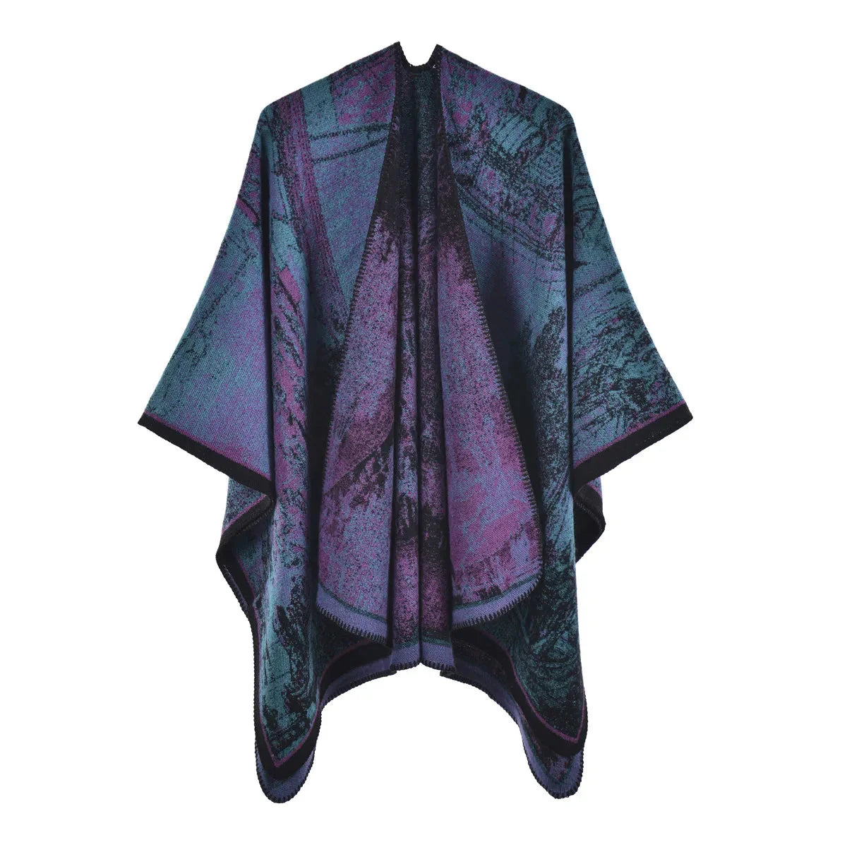 Poncho polyvalent pour femme
