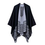 Poncho Châle en polyester