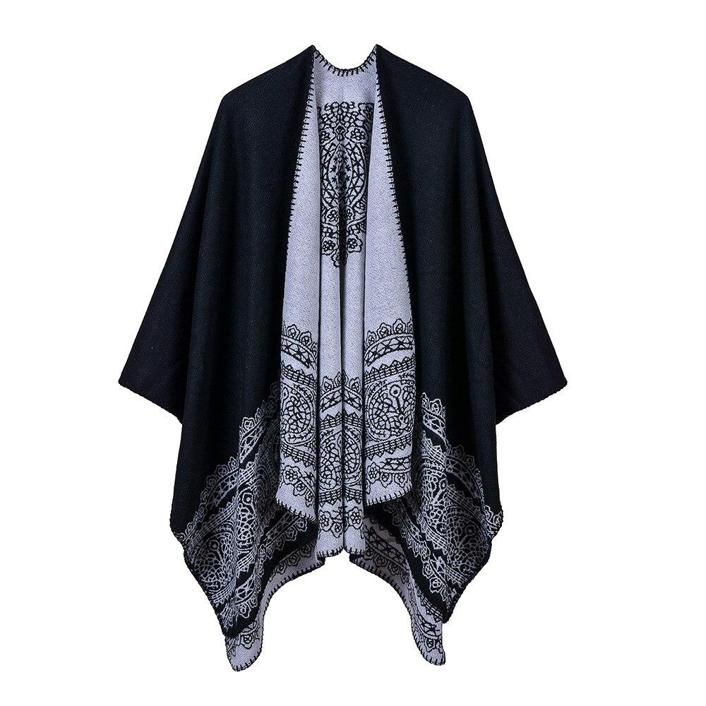 Poncho Châle en polyester