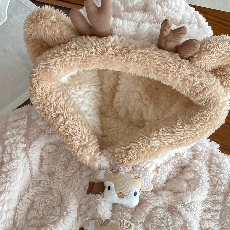 poncho bébé automne