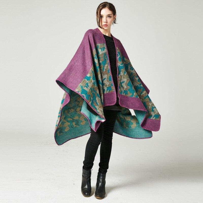 poncho élégant