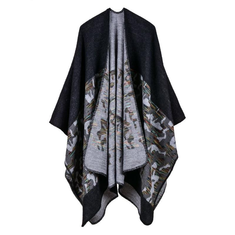 élégance en poncho